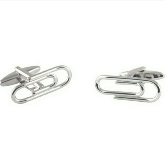 Paperclip Cufflinks - Picture 3 of 6